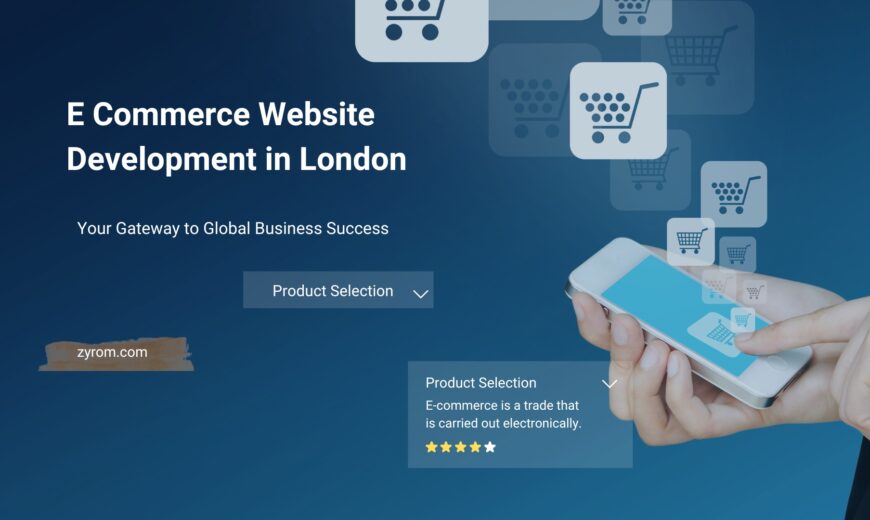 e commerce website development london